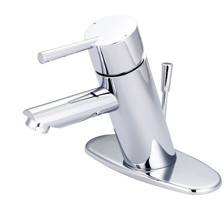 OLYMPIA Single Handle Bathroom Faucet in Chrome L-6052-WD
